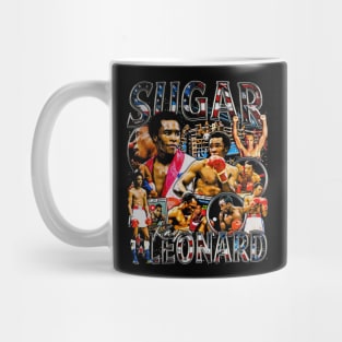 Sugar Ray Leonard Vintage Bootleg Mug